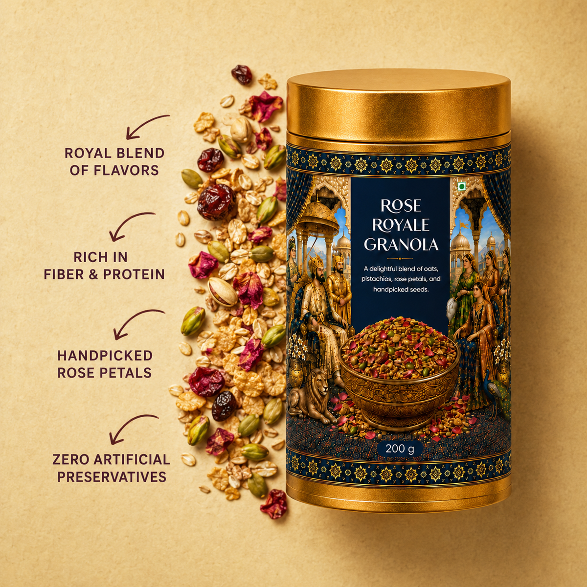 Rose Royale Granola