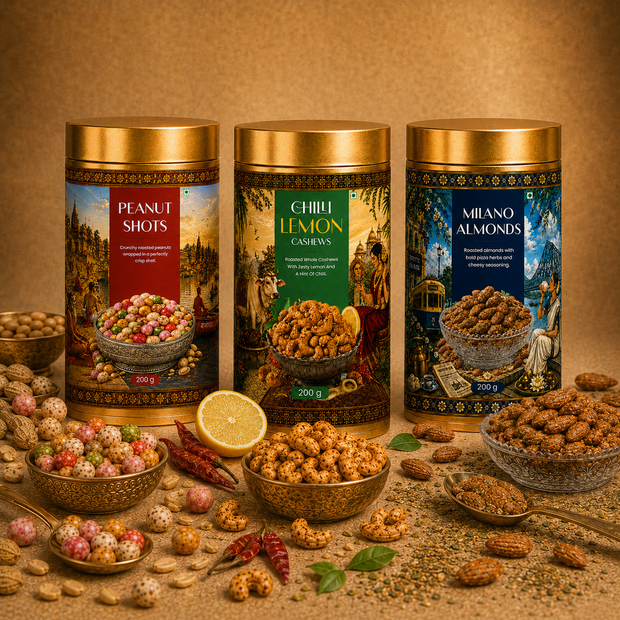 Peanuts + Cashew + Almond
