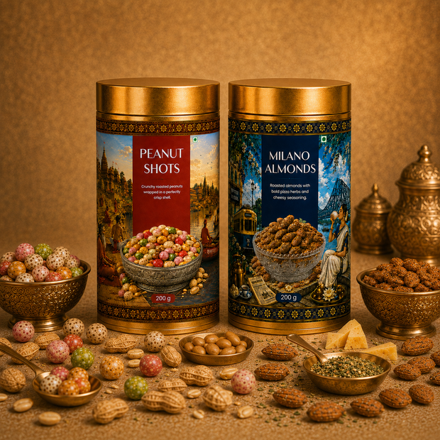 Peanut Shots + MILANO ALMONDS