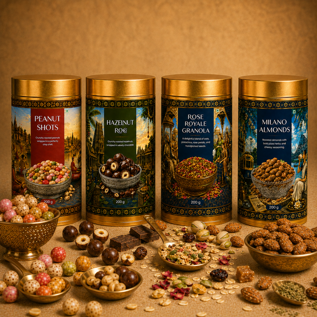 Peanuts + Hazel + Rose + Almond