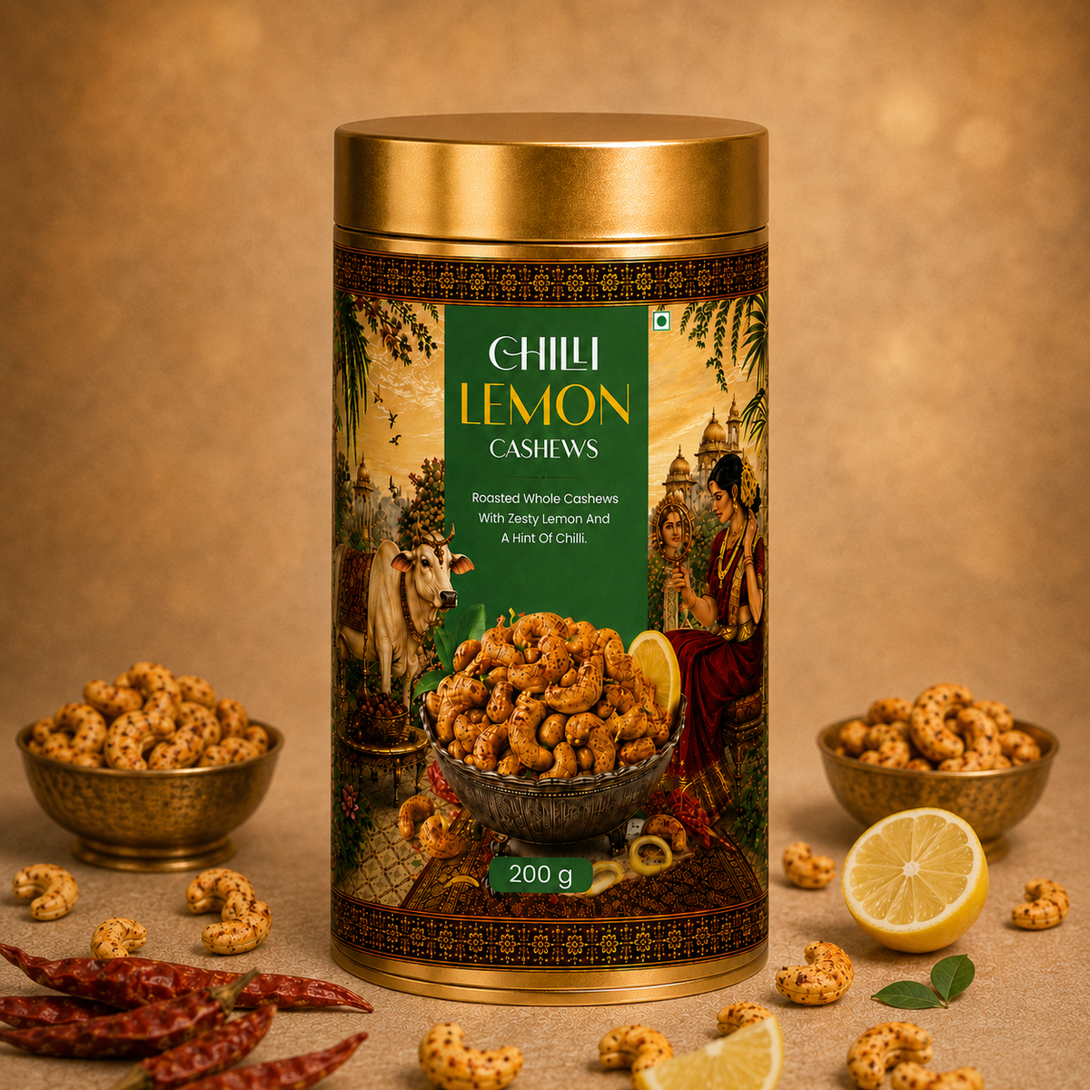 CHILI LEMON CASHEWS